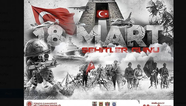 MSB'den 18 Mart Şehitleri Anma Günü ve Çanakkale Deniz Zaferi mesajı