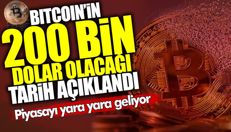 Bitcoin piyasayı yara yara geliyor! Kripto uzmanları 200 bin dolar olacak dedi tarih verdi