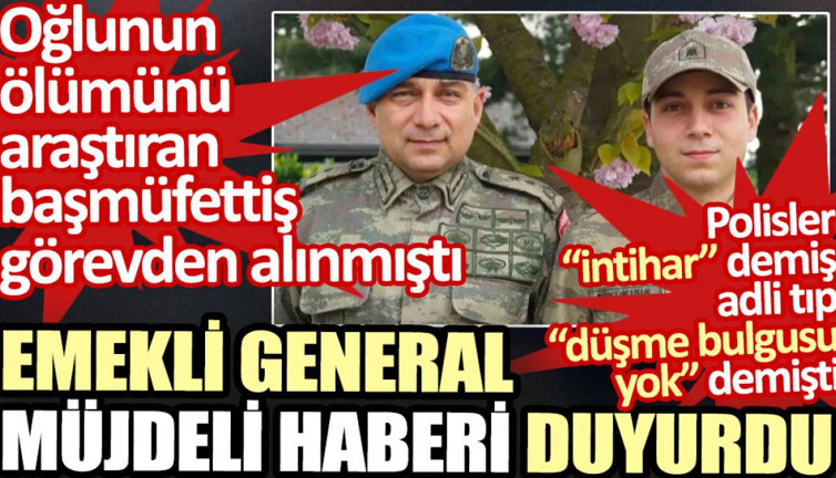 Emekli General Ethem Büyükışık oğlu Dorukhan’ın şüpheli ölümüne ilişkin davada müjdeli haberi açıkladı
