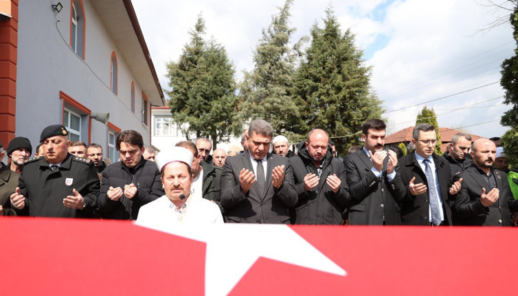 Kıbrıs Gazisi son yolculuğuna uğurlandı (21 Mart 2024)