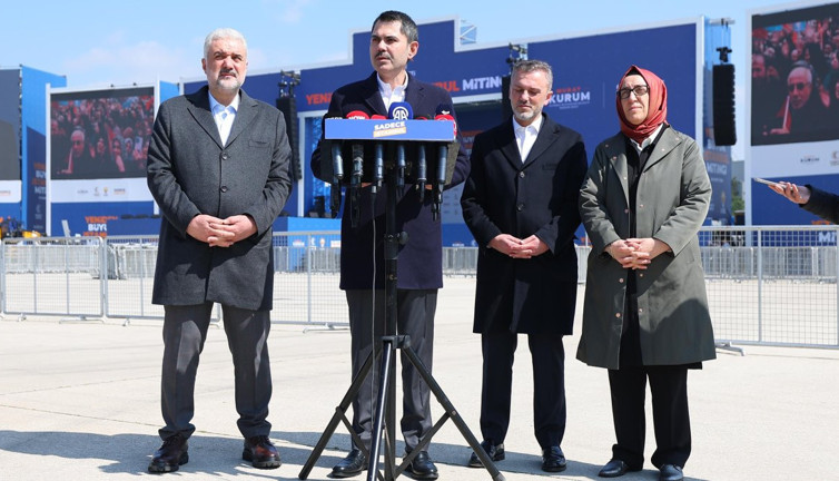 Murat Kurum: Malımız mülkümüz her şeyimiz ortada