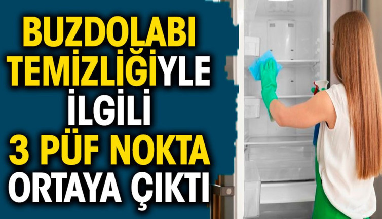 Buzdolabı temizliğiyle ilgili 3 püf nokta ortaya çıktı