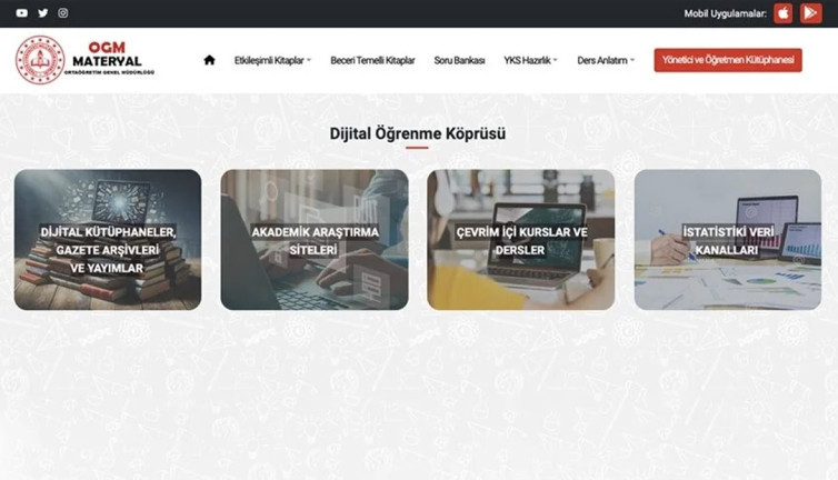 MEB'den lise öğrencilerine yönelik "Dijital Öğrenme Köprüsü"