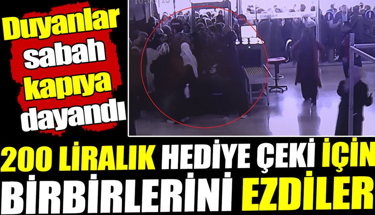 Diyarbakır'da 200 liralık festival çeki için birbirlerini ezdiler! Duyanlar sabah kapıya dayandı