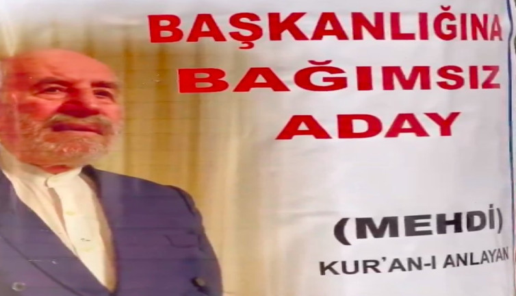 Trabzon'un bağımsız belediye başkanı adayı 'Mehdi'