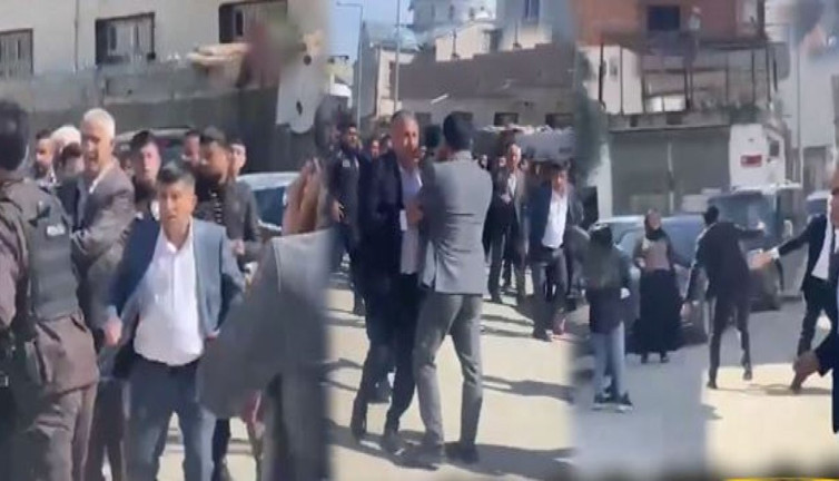 Vatandaşlar AKP’li aday ve korumalarını kovaladı. Okula korumalarıyla girmeye çalıştı İYİ Partili sandık görevlisine tokat attı