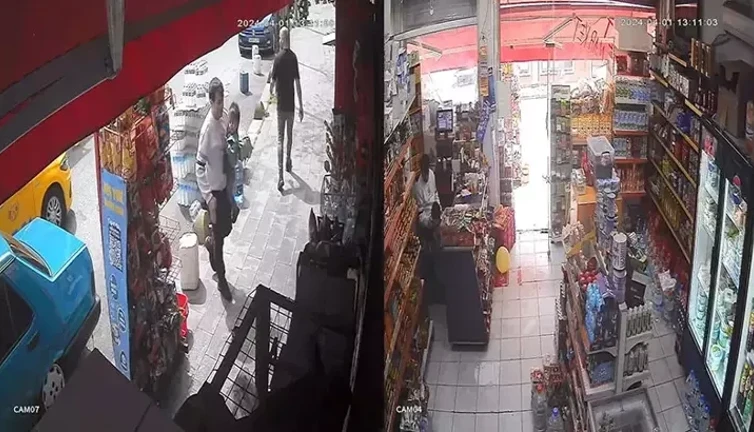 Balonun peşinden caddeye koşan iki yaşındaki oğlunu kıl payı kurtardı