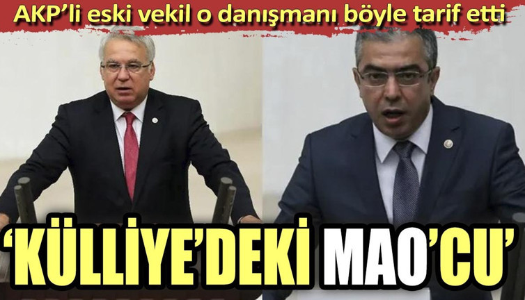 AKP'li eski vekil, o danışmanı böyle tarif etti. "Külliye'deki Mao'cu"