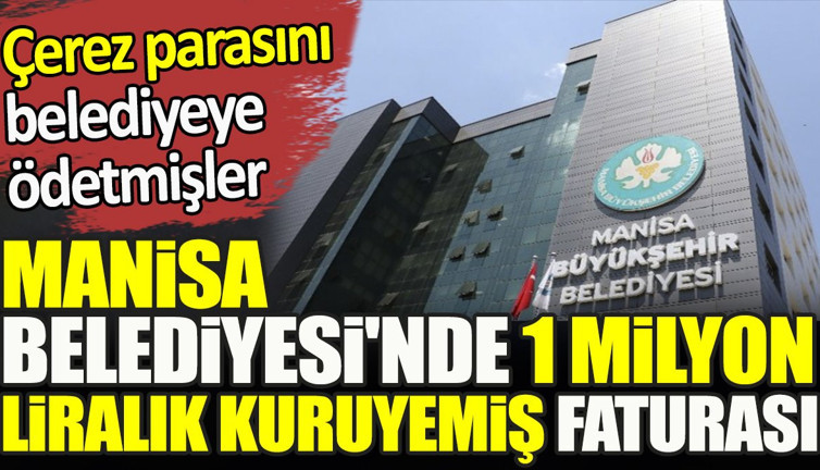 Manisa Belediyesi'nde 1 milyon liralık kuruyemiş faturası. Çerez parasını belediyeye ödetmişler