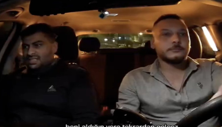 Dışarda tuvalete giremeyen adamın tuvalet için taksiyle eve gitmesi güldürdü