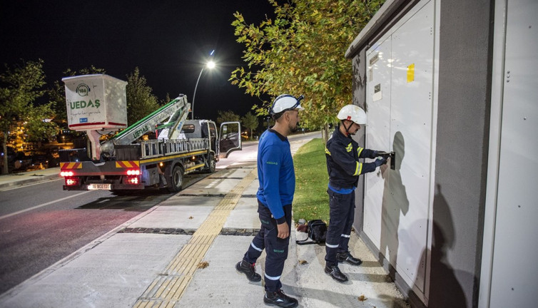 UEDAŞ ekipleri bayram mesaisinde
