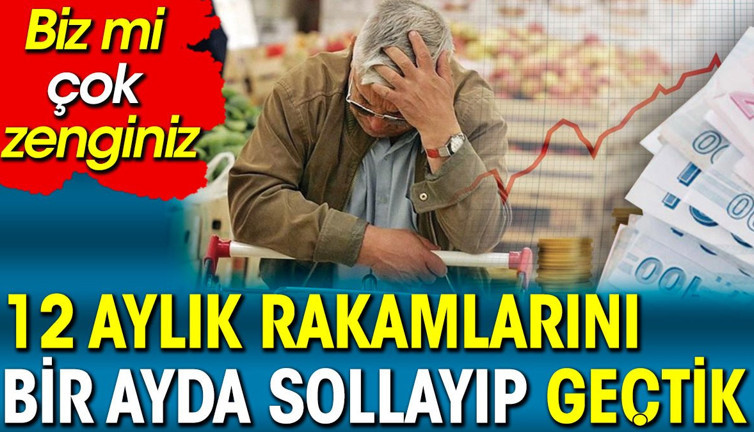 12 Aylık rakamlarını bir ayda solladık. Biz mi çok zenginiz?