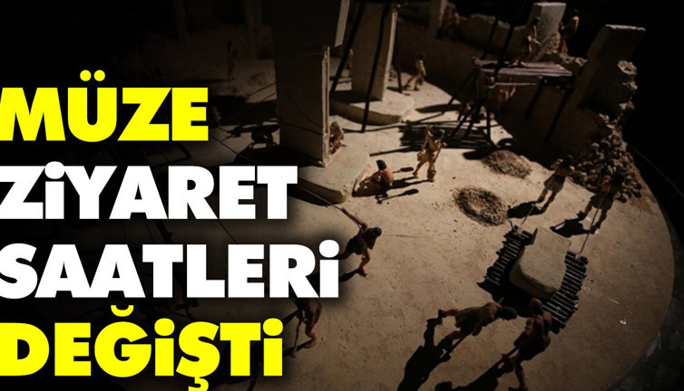 Müze ziyaret saatleri değişti