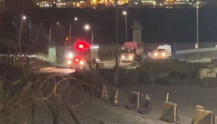 Kocaeli'de gemi yangını: 2 yaralı