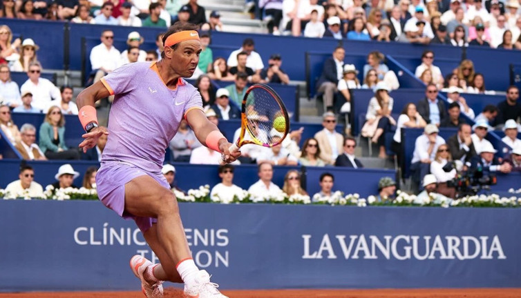 Rafael Nadal Barcelona'da ortaya çıktı. Dönüşü muhteşem oldu