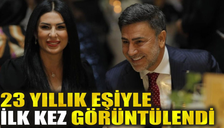 İzzet Yıldızhan 23 yıllık eşiyle ilk kez görüntülendi