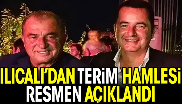 Acun Ilıcalı'dan Fatih Terim kararı. Resmen açıklandı