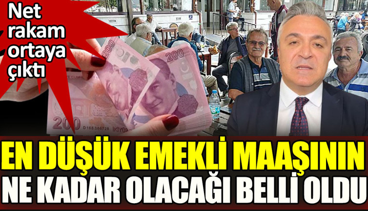 En düşük emekli maaşının ne kadar olacağı belli oldu. Net rakam ortaya çıktı