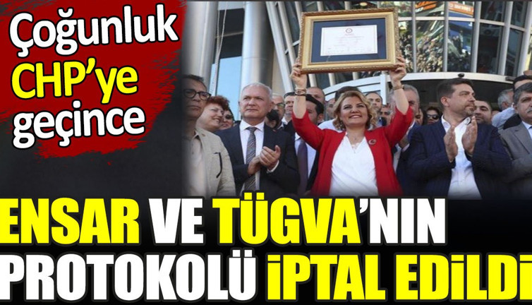 Çoğunluk CHP’ye geçti. Ensar ve TÜGVA’nın protokolü iptal edildi
