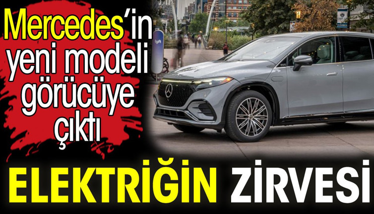Mercedes’in yeni modeli görücüye çıktı. Elektriğin zirvesi