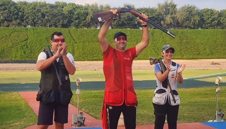 Milli sporcu 2024 Paris'i 12'den vurdu