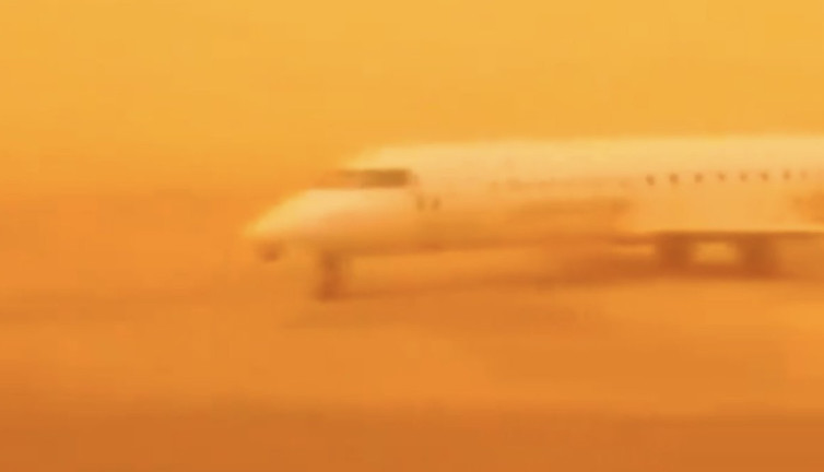 Libya'yı turuncuya boyayan Afrika tozları sosyal medyada gündem oldu