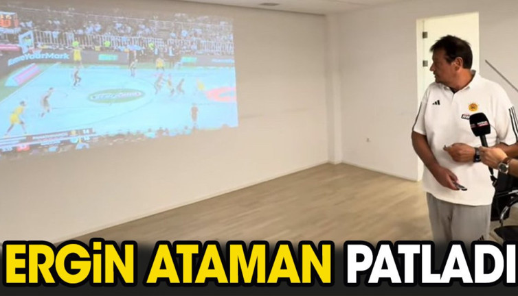 Ergin Ataman patladı