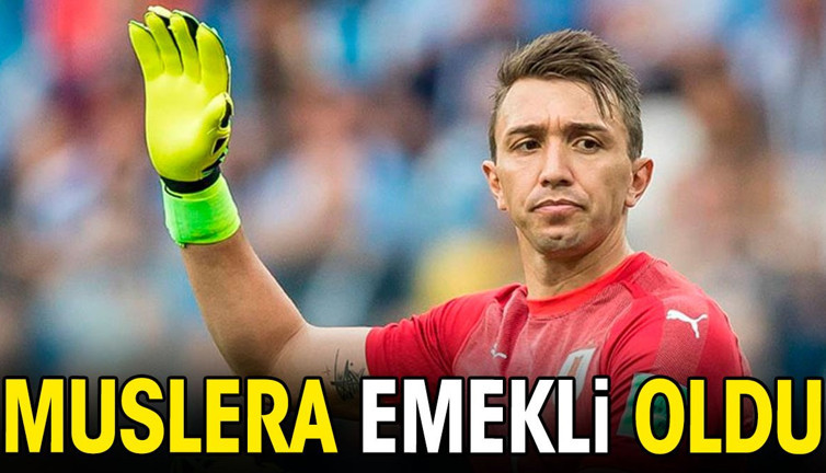 Muslera emekli oldu