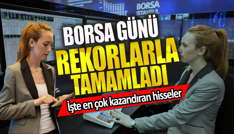 Borsa günü rekorlarla tamamladı. İşte en çok kazandıran hisseler (26 Nisan 2024)