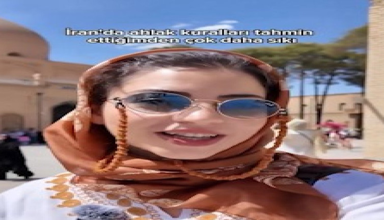 İran'da ayakları görünen kadını ahlak polisleri uyardı