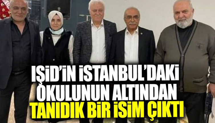 IŞİD’in İstanbul’daki okulunun altından tanıdık bir isim çıktı