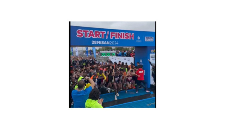 İstanbul yarı maratonu başladı