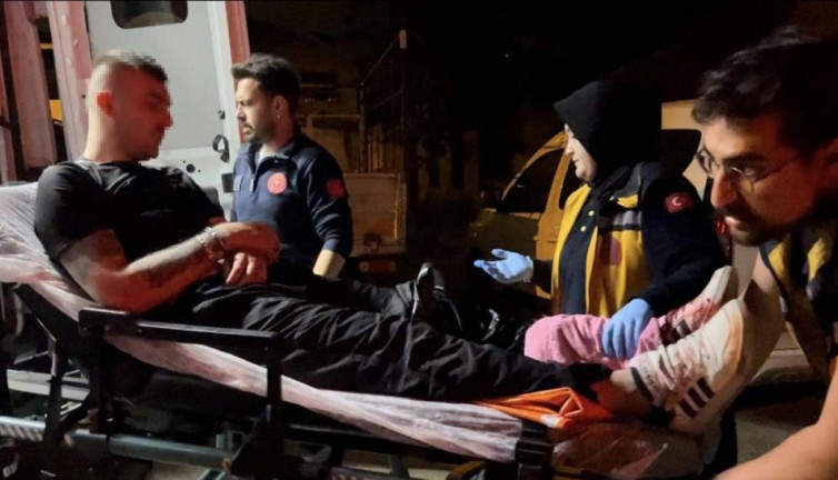 Polise silah çeken şüpheli vurularak yakalandı