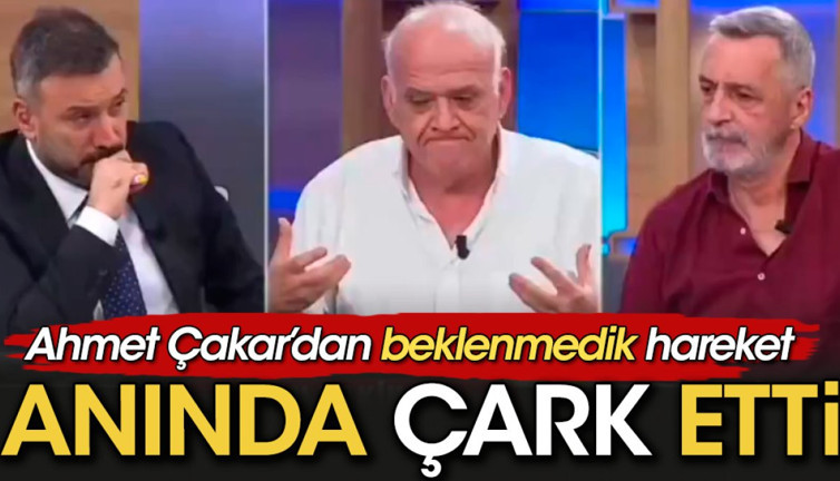 Ahmet Çakar ışık hızıyla çark etti
