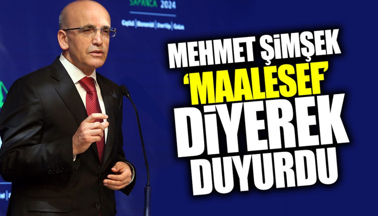 Mehmet Şimşek ‘maalesef’ diyerek duyurdu