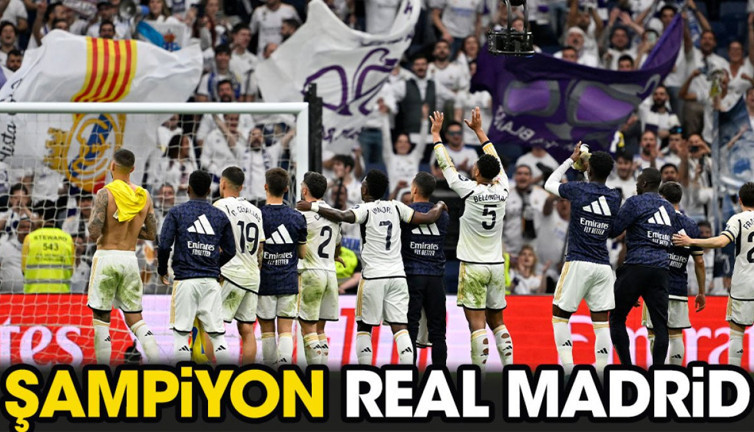 Barcelona Real Madrid'i şampiyon yaptı. Arda Güler havalara uçtu