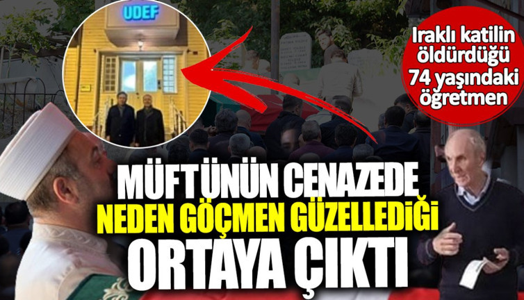 Okul müdürünün cenazesinde müftünün neden göçmen güzellediği ortaya çıktı