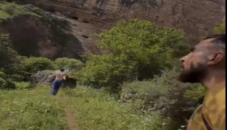 Şırnak'ın doğan güzelliklerini paylaşan gezgin videosuyla beğeni topladı