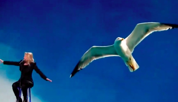 Kanada'daki ses yarışmasında belgesel müziği seslendirdi