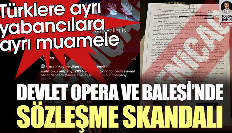Devlet Opera ve Balesi’nde sözleşme skandalı