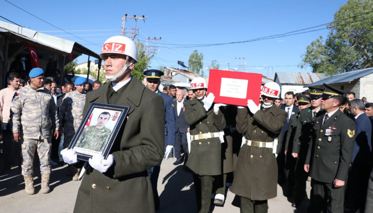 Pençe-Kaplan şehidine Erzurum’da son veda