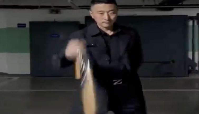 Mınçıka gösterisiyle sosyal medyada viral oldu