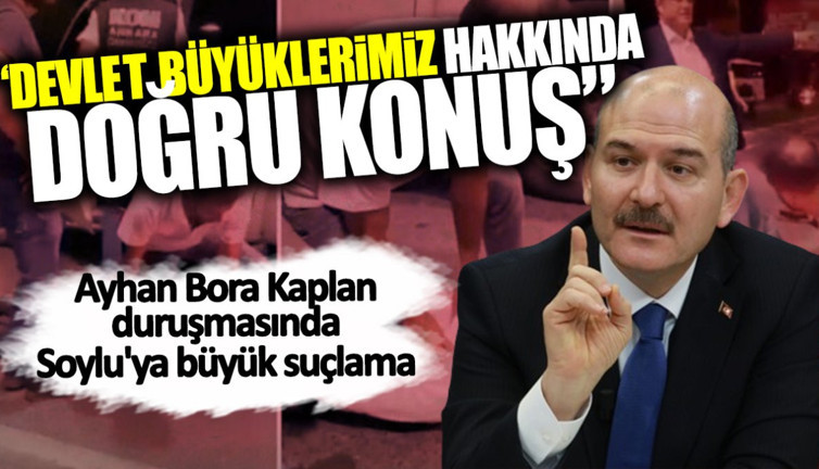 Ayhan Bora Kaplan duruşmasında Soylu'ya büyük suçlama: Devlet büyükleri hakkında doğru konuş