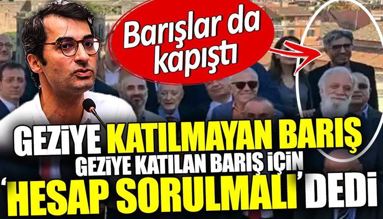 Geziye katılmayan Barış geziye katılan Barış için "Hesap sorulmalı" dedi. Barışlar da kapıştı