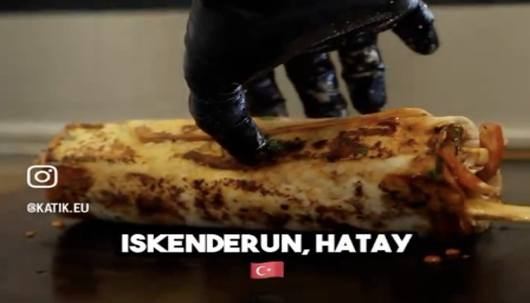 Almanya'da soslu Hatay dürüm çok sevildi