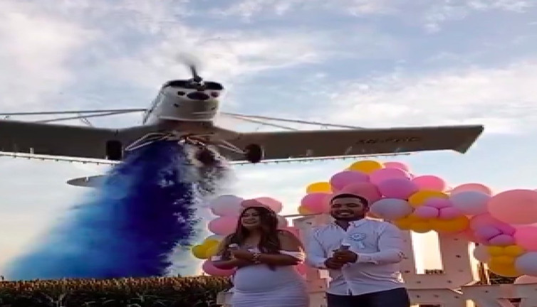 Cinsiyet belirleme partisinde korku dolu anlar!