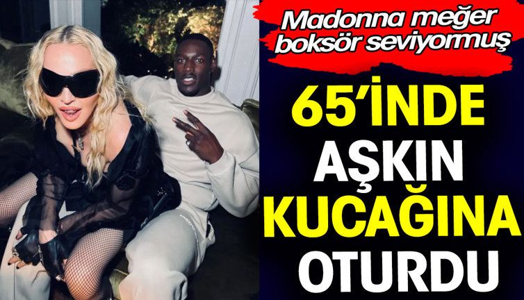 Madonna meğer boksör seviyormuş
