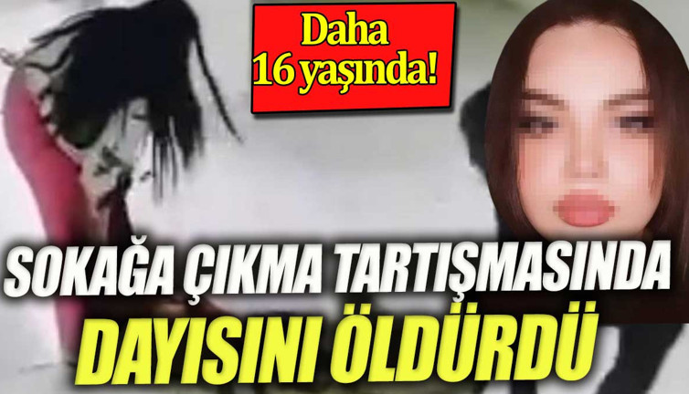 Sokağa çıkma yüzünden tartıştığı dayısını öldürdü