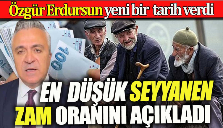 Temmuz'da seyyanen zam olacak mı SGK uzmanı Özgür Erdursun rakam ve tarih verdi