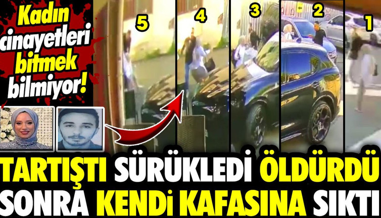 Kadın cinayetleri bitmek bilmiyor! Tartıştı, sürükledi, öldürdü sonra kendi kafasına sıktı